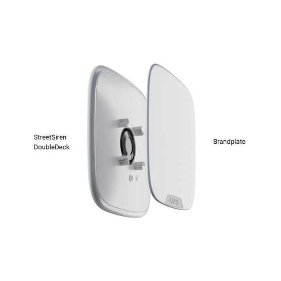 AJAX StreetSiren DoubleDeck White Bezdrôtová siréna